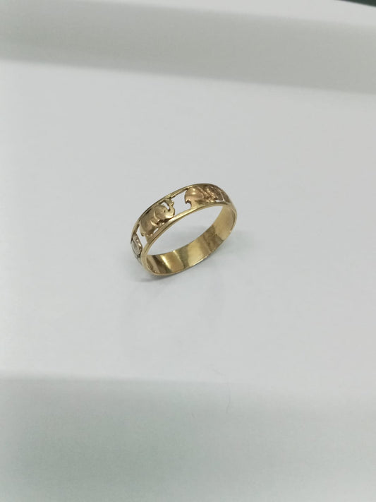 🐘✨ Anillo de Elefantes en Oro 10k