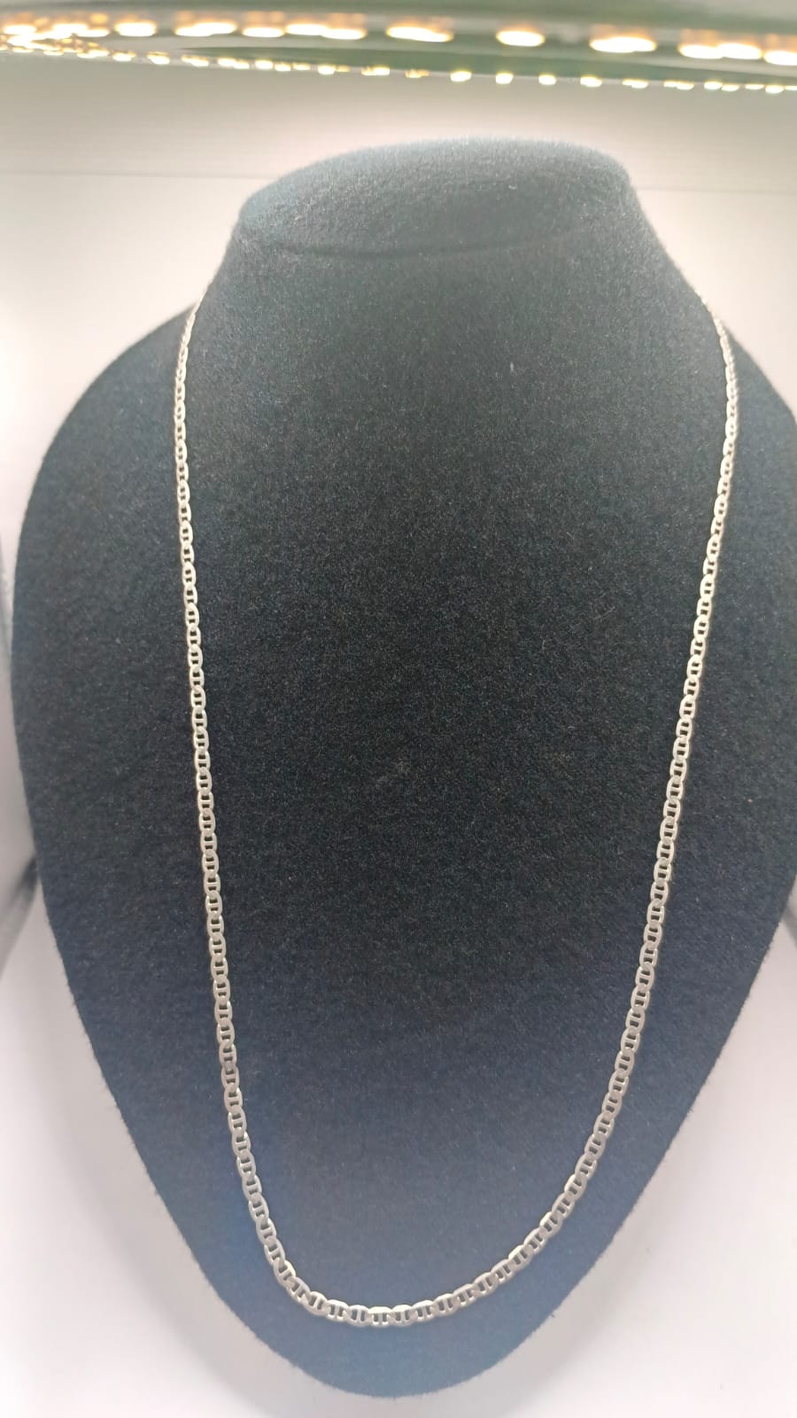 Collar de PLATA 925 eslabon Gussi peso 7.7gr, nueva