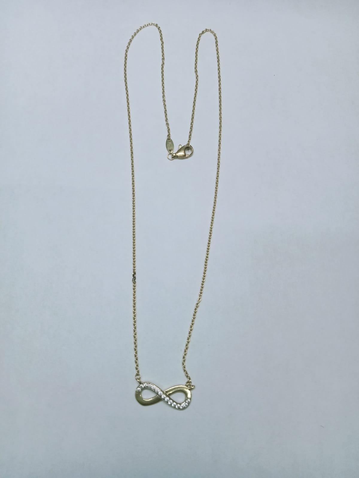 ✨ Cadena con Dije Infinito en Oro 10K ✨