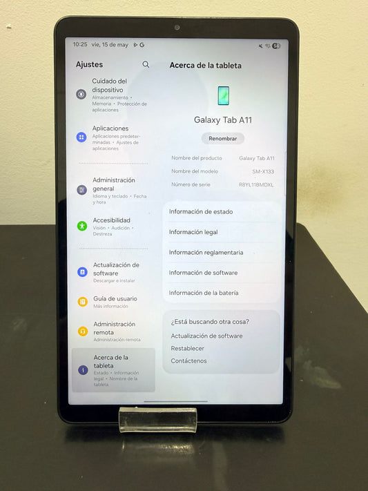 GALAXY TAB A11 128 GB 8 RAM-USADO