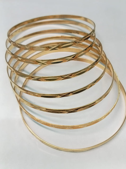 ✨ Semanario de Oro 14K con Diseño Diamantado – 35.7g ✨