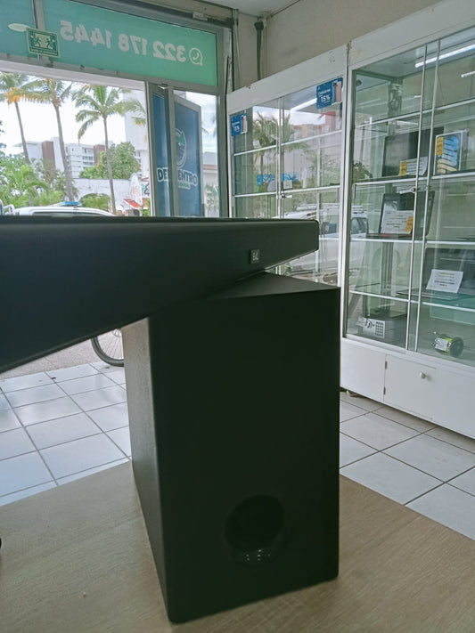 🔊 Barra de sonido EVL con subwoofer 🎶-usada