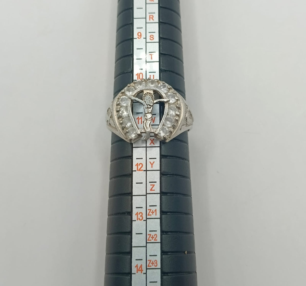 Anillo herradura PLATA 925 peso 5.9gr