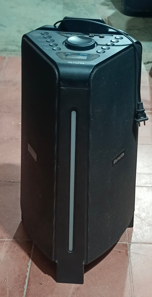 Bocina recargable AIWA awpok400ld, usado