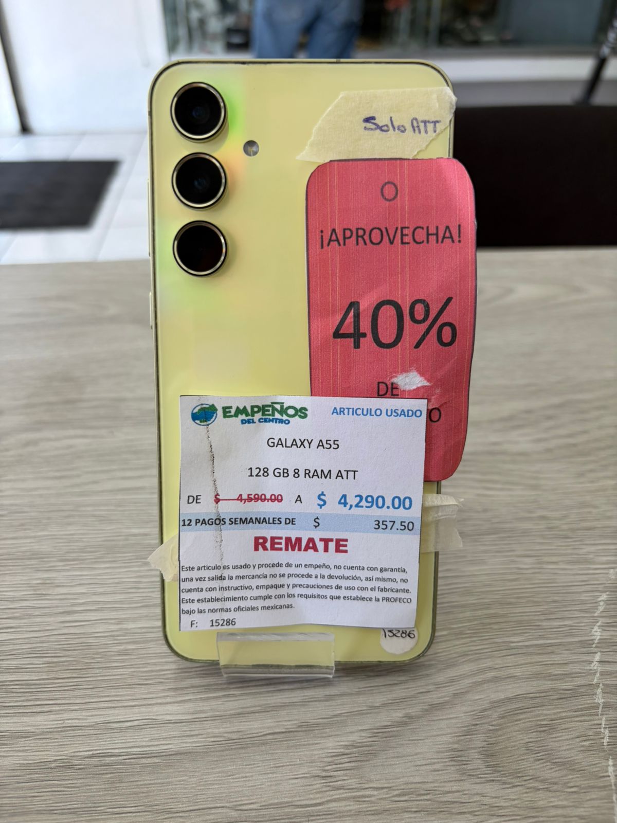 GALAXY A55 128GB ATT