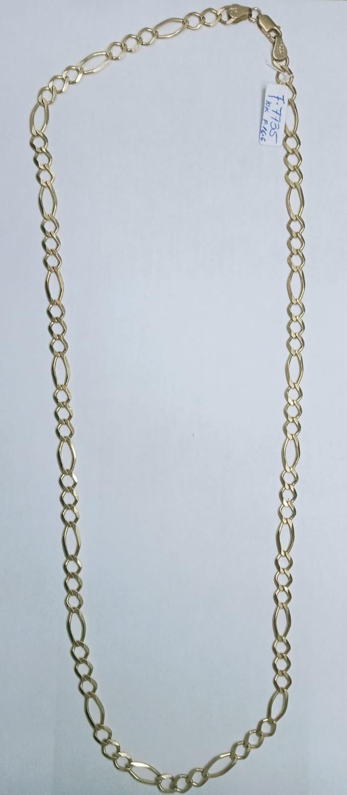 đź”— Cadena FĂgaro en Oro 10k – Estilo Tradicional con Peso y Presencia đź”—