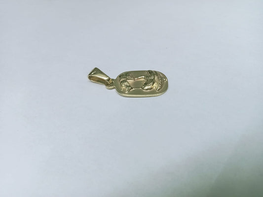🙏 Dije Religioso de Oro 10K – Fe y Elegancia 💛