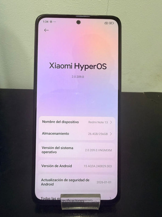 REDMI NOTE 13 256 GB 16 RAM-USADO