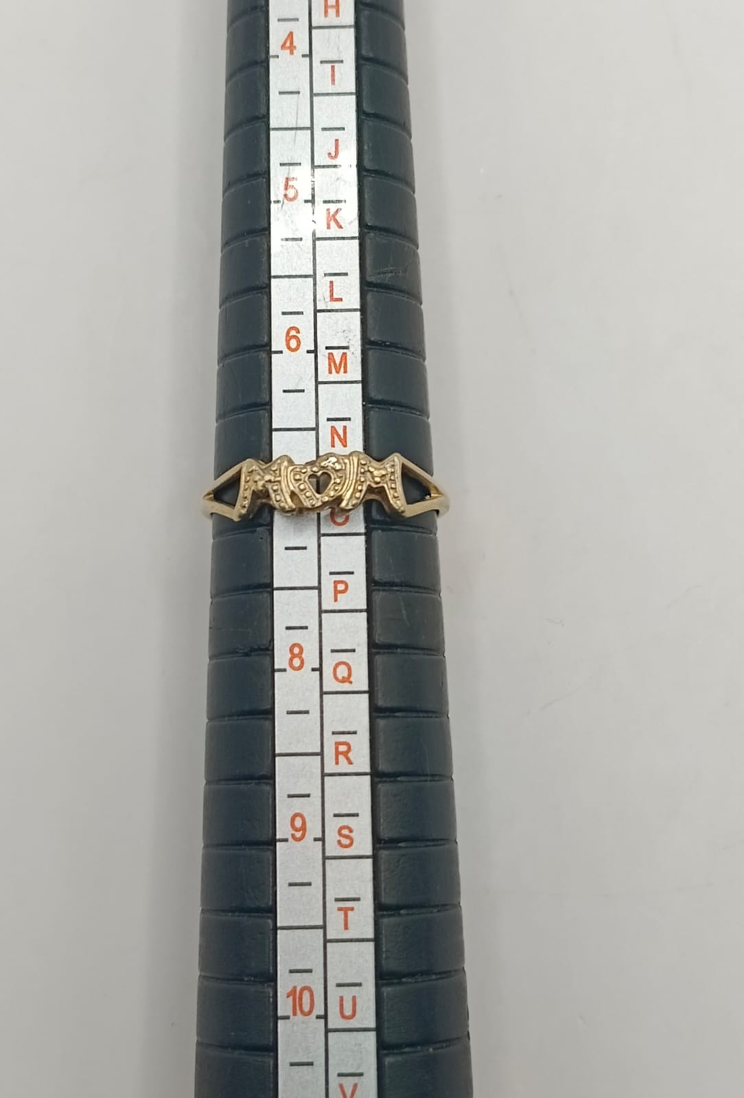 Anillo ORO 10k peso 1.2gr