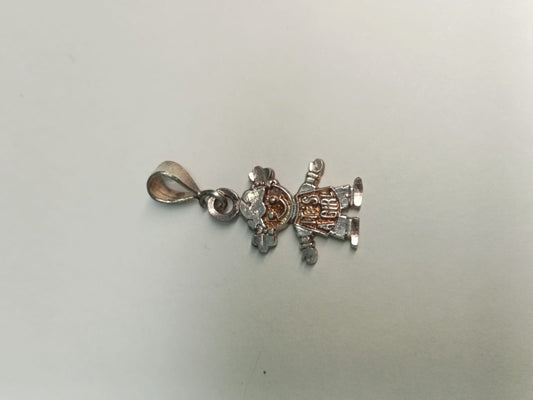 dije de plta - diseño niña