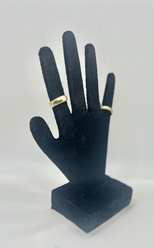 Argollas de Matrimonio Lisas de Oro 10k