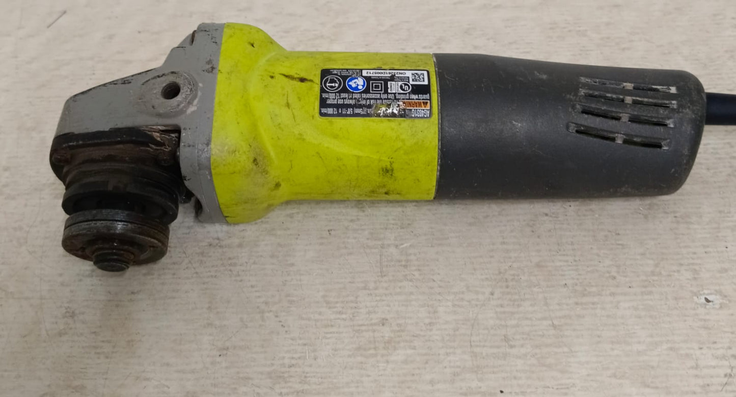 Mini esmeril RYOBI sin disco, usado