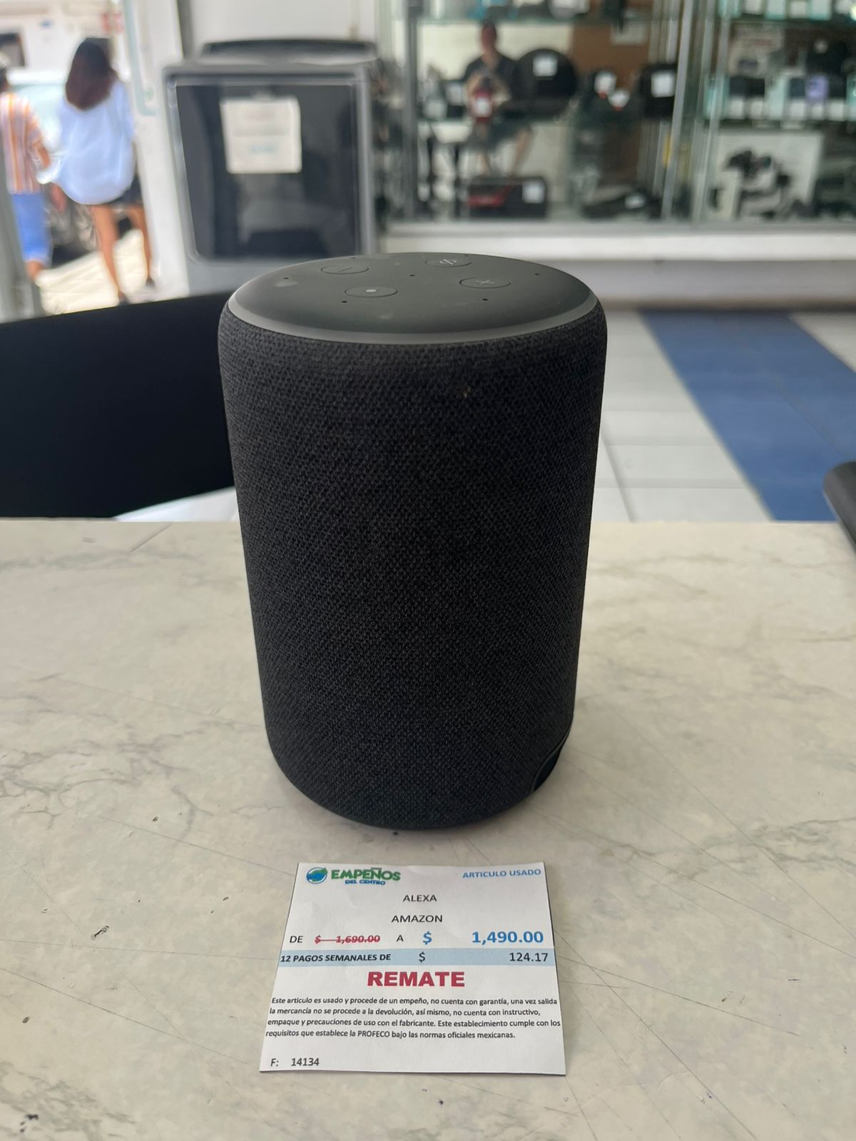 Bocina Alexa Echo Plus 2nd Gen-Usado