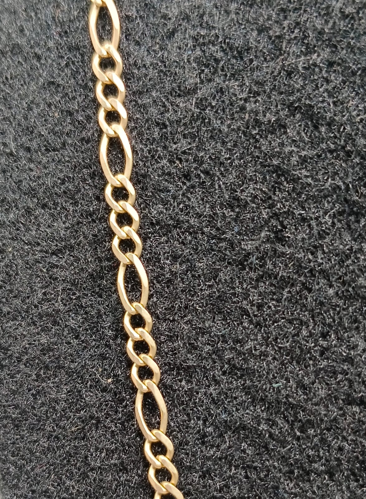 Cadena eslabon 3x1 ORO 10k peso 5.7gr, usado