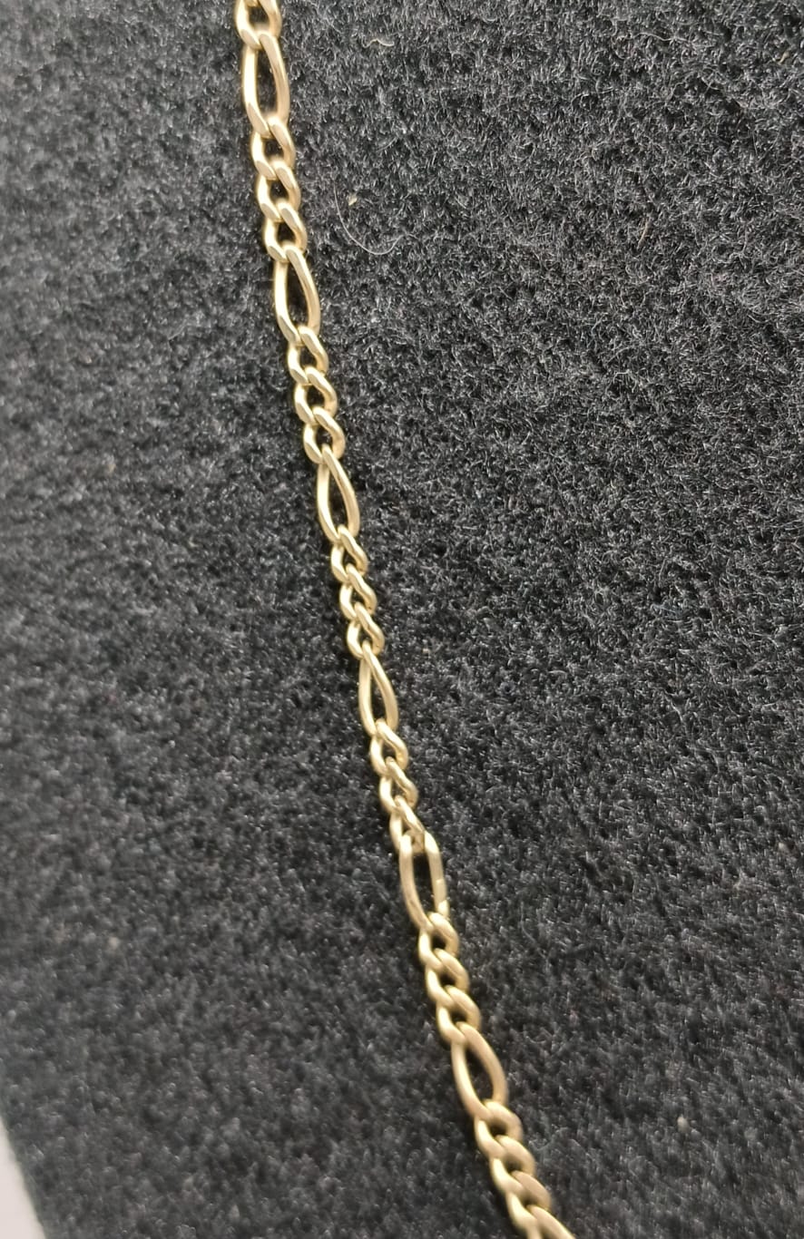 Cadena eslabon 3x1 ORO 10k peso 6.1gr, usado