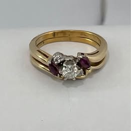 Anillo de Oro 10K para dama