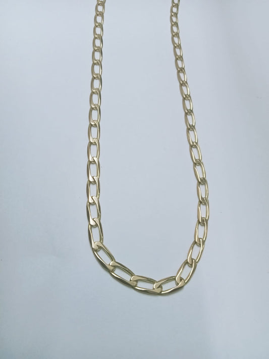 Cadena de Oro 14K 1x1 – 24.2 g con Broche de Cajón