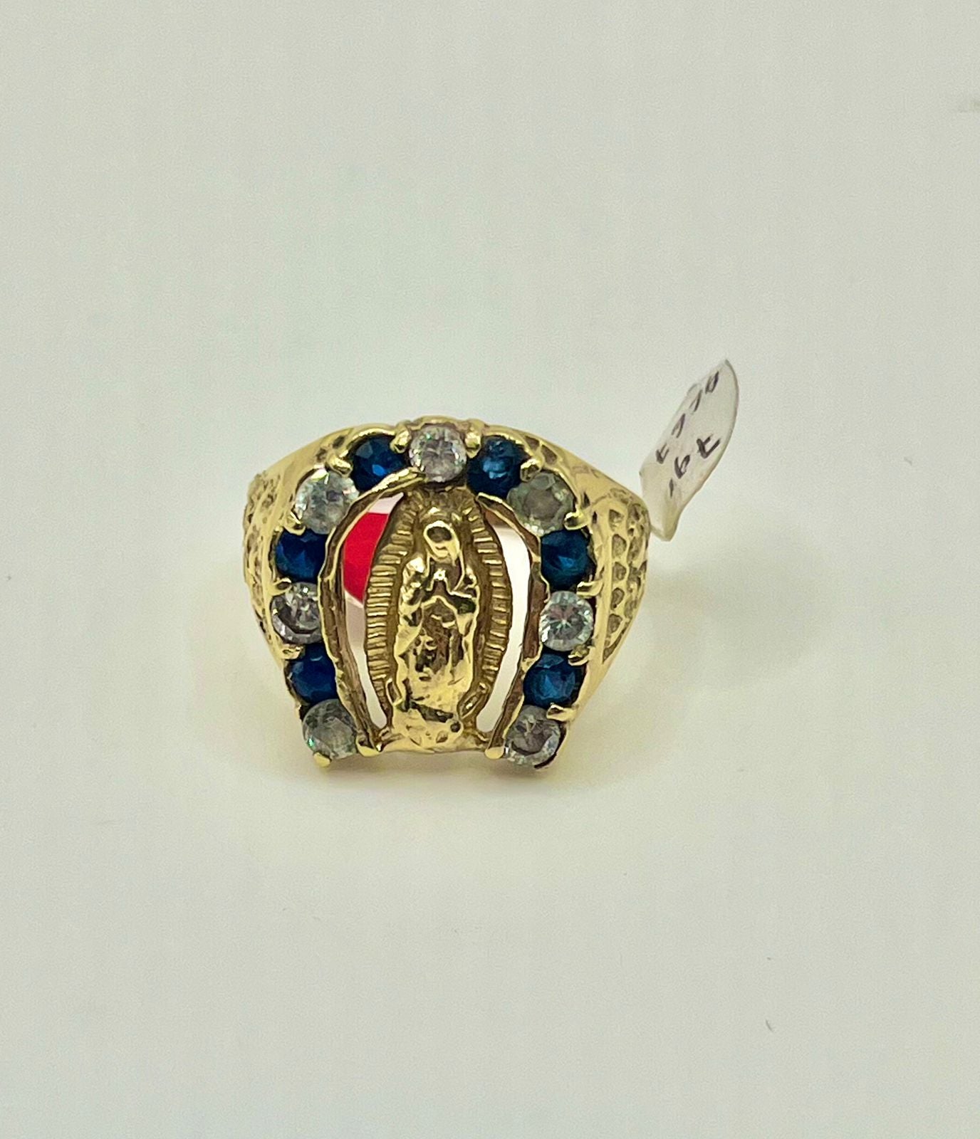 Anillo grueso de oro 10k 7gr # 11.5