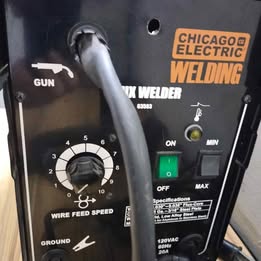 Máquina de Soldar Chicago Electric 125 Amp 👇(USADA)