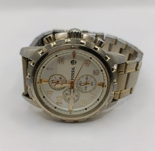 Reloj tipo pulsera tipo Fossil, usado