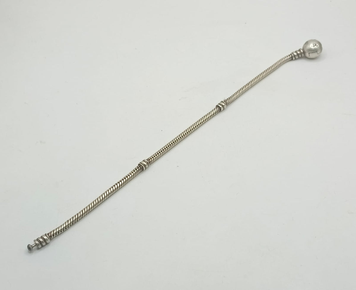 Pulsera tipo Pandora PLATA 925 peso 13.9gr, usado