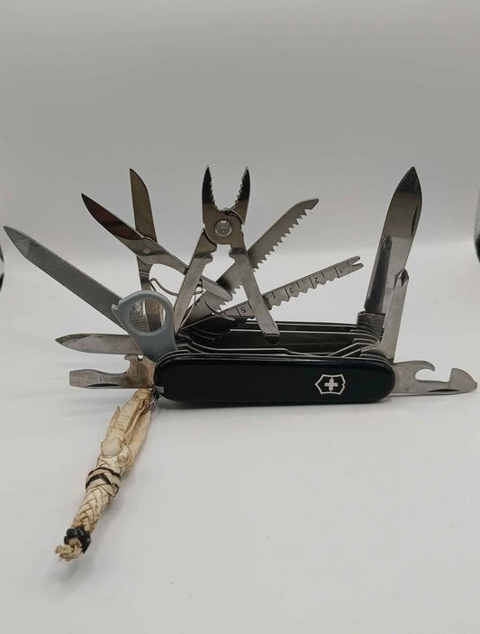 Navaja multiusos Victorinox, usada