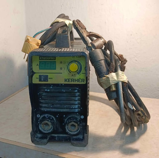 Soldadora Kerher kt1200pro con cables, usada