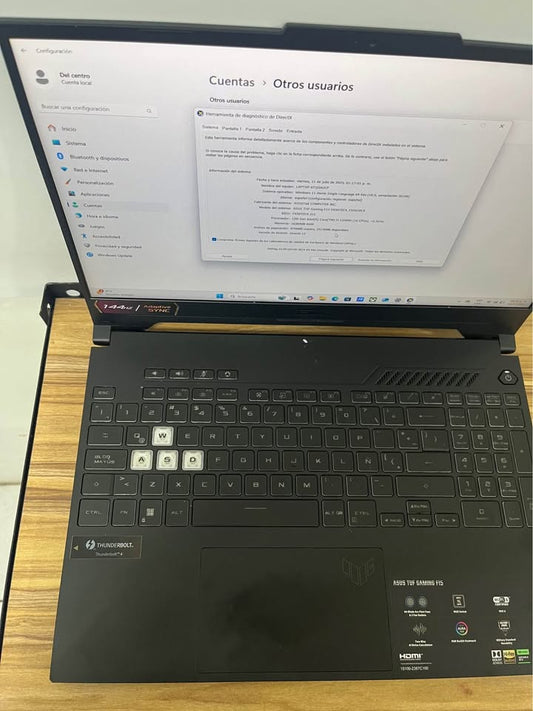 Laptop Gamer Asus Core i5 16 RAM 447 SSD