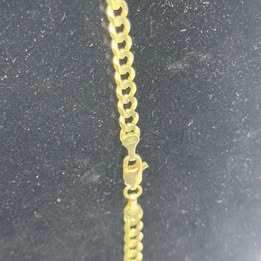 Cadena de oro tipo cubana 10k 16.4 grms usada