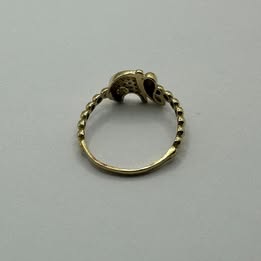 Anillo de oro con figura de elefante 10k 1.8 grms usado