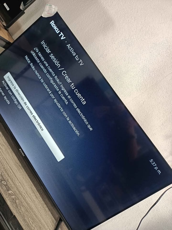 Smart TV 43 pulgadas Sansui, usado