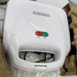 Sandwichera Black+Decker – Usada
