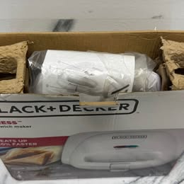 Sandwichera Black+Decker – Usada