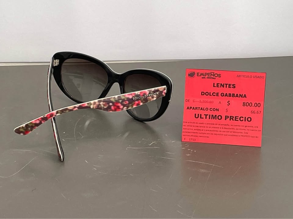 Lentes Dolce & Gabbana para dama