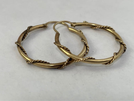 Arracadas oro 10k/2.3gr