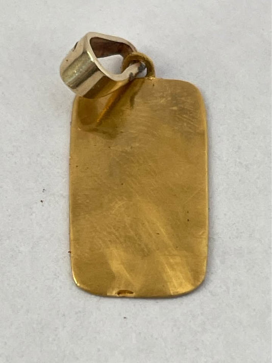 Dije lingote oro 21k/1.3gr