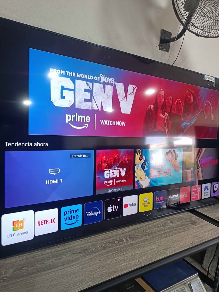 Smartv 70 pulgadas LG, usado