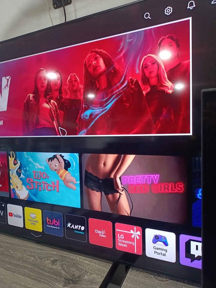 Smartv 70 pulgadas LG, usado
