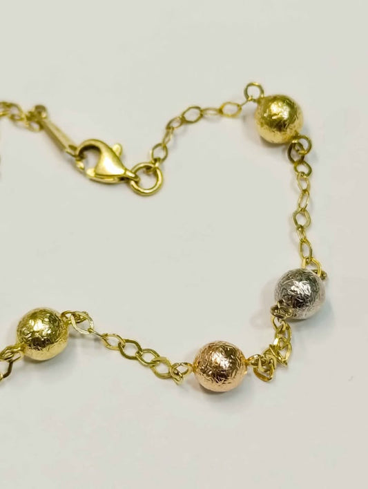 Oro pulsera 10K Peso 2.7 Gramos