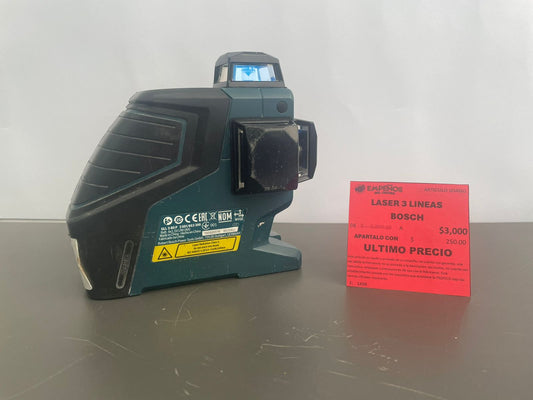 Láser Bosch de 3 Líneas ( usado )
