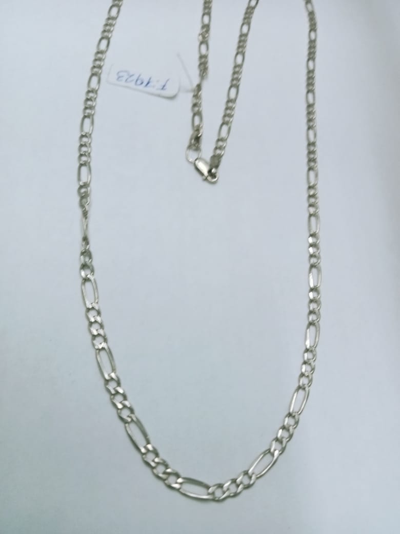 💎 Cadena de Plata 3x1 Delgada – 30 cm 💎