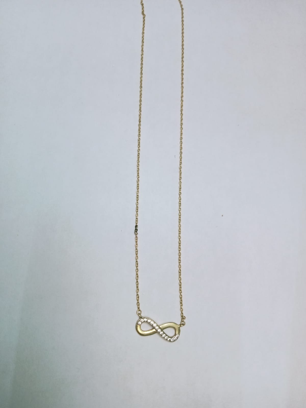 ♾️ Collar con Dije Infinito en Oro 10k – ♾️