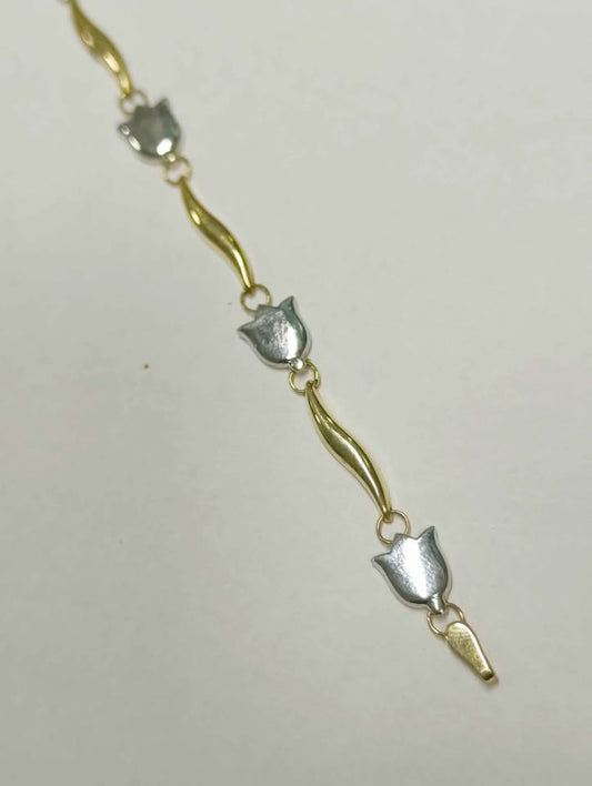 Oro Pulsera 14K 3.9 Gramos