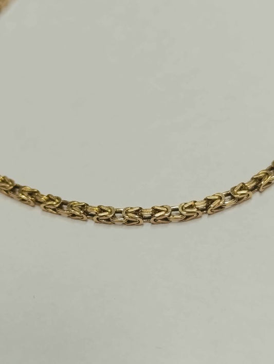 Oro Pulsera 10K Peso 4.8 Gramos