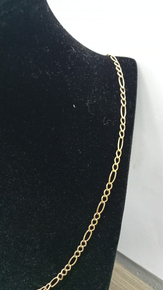 Cadena de oro tipo cartier 33cm 7.7gr