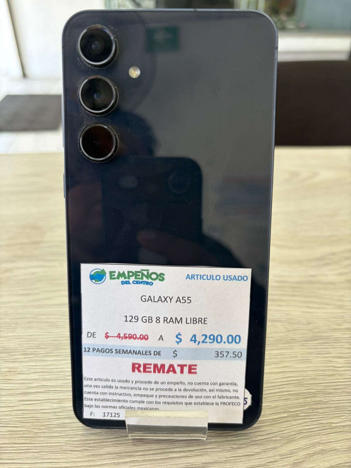 GALAXY A55 128 GB 8 RAM