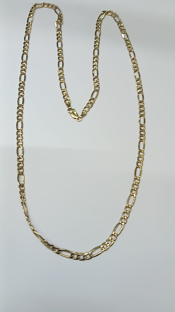 Cadena 3x1 en Oro 10k – 6.1 g / 30 cm