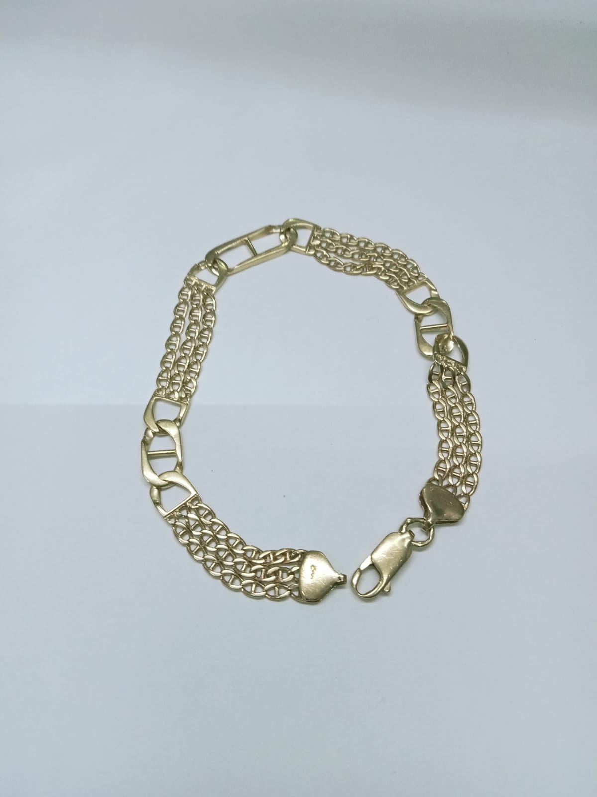 pulsera de oro 14k - (8.6 Gramos) diseño moderno