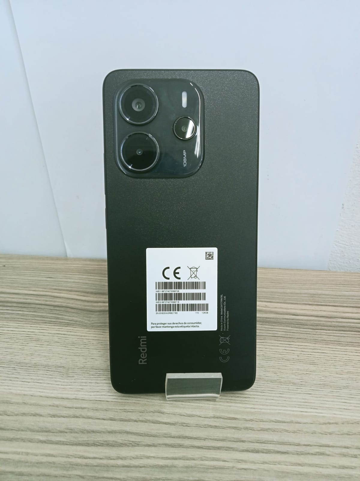 📱 Redmi Note 14 – 128 GB / 4 GB RAM – Negro (Liberado)-USADO