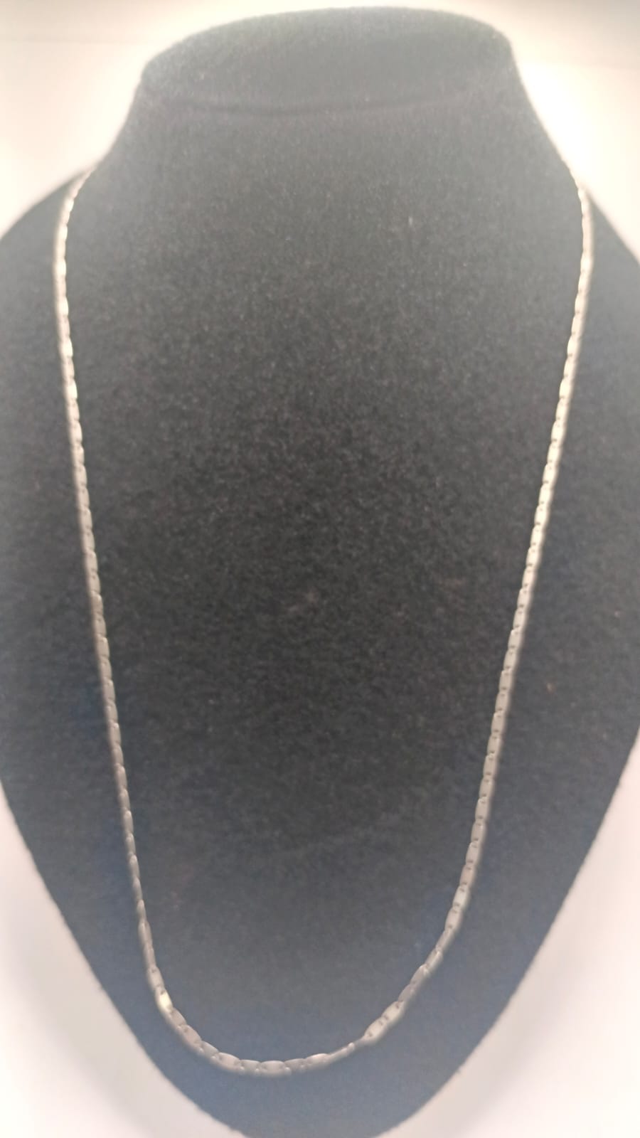 Cadena de PLATA 925 diseño Gussi peso 4.4gr, nuevo